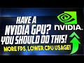 🔧 EVERYONE with an Nvidia Graphics Card SHOULD be doing THIS! *BEST SETTINGS* FOR DEBLOAT ✅