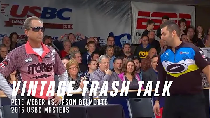 Vintage PBA Trash Talk | Pete Weber vs. Jason Belm...