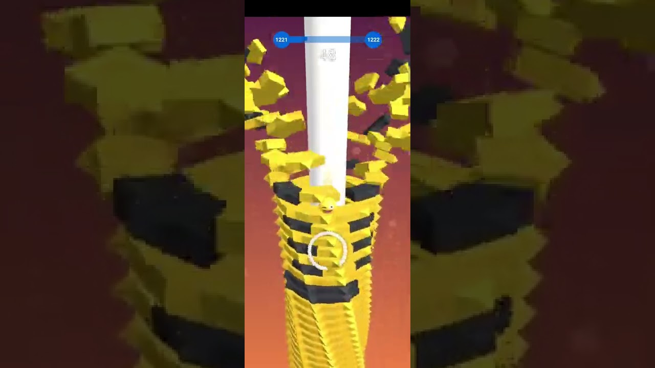 Stack Ball-Crash Platforms Gameplay / Level