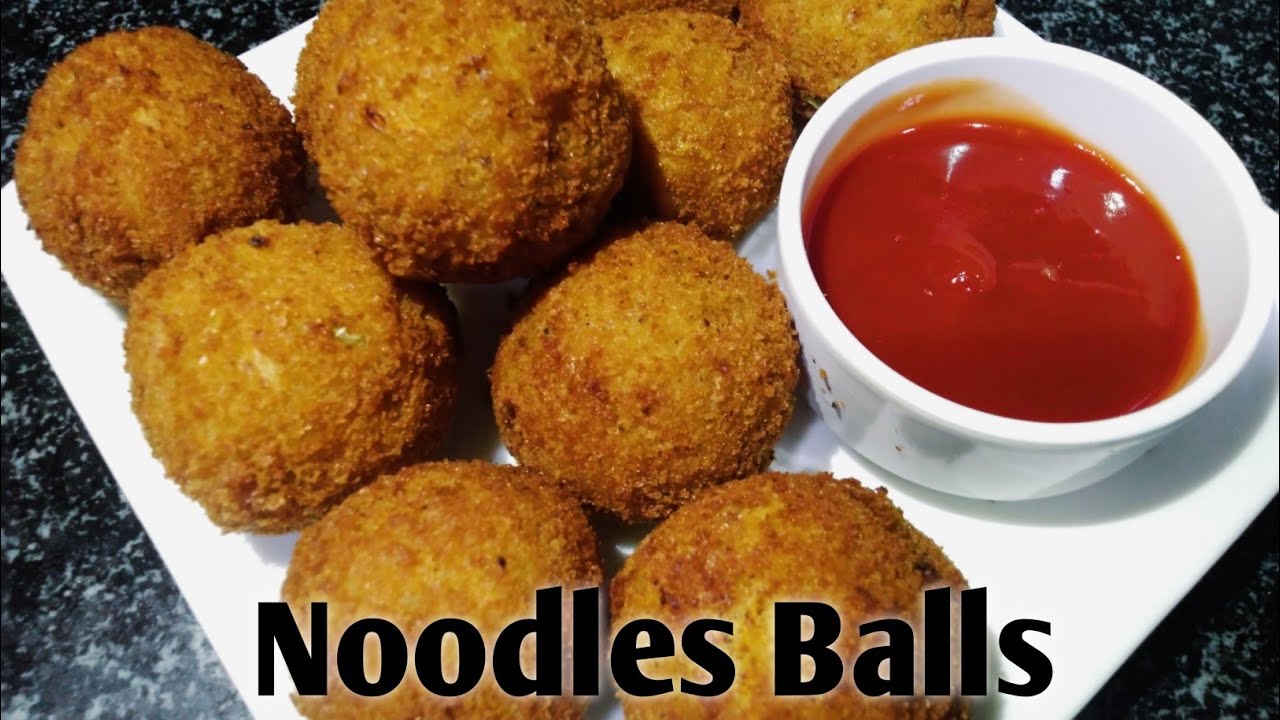 Crispy Veg Noodles Balls वेज नूडल्स बॉल्स simple and unique