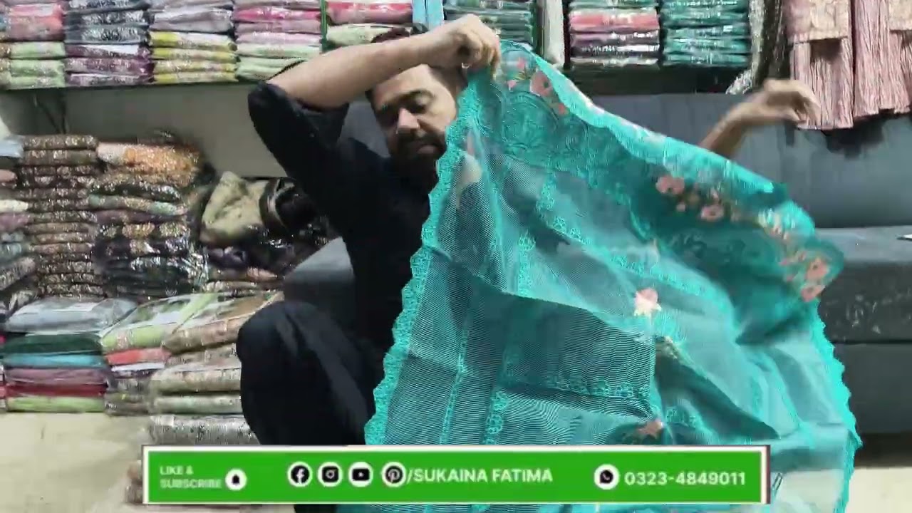 Shalamar – Grand Lawn Edit 2026 | Luxury Embroidered Suit with Hand Crystal  Shawl Wholesale prices 