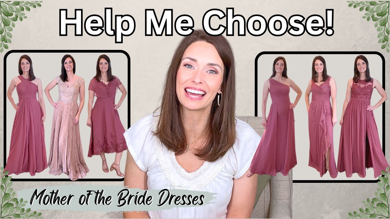 Mother of the Bride Dress Try On at Home from Azazie | Which One Should I Wear? Mother of the Bride Dress Try On at Home from Azazie | Which One Should I Wear?