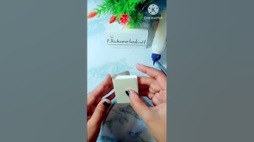 How to make cute mini notebook / matchbox notebook #shorts #youtubeshorts #diy #viral