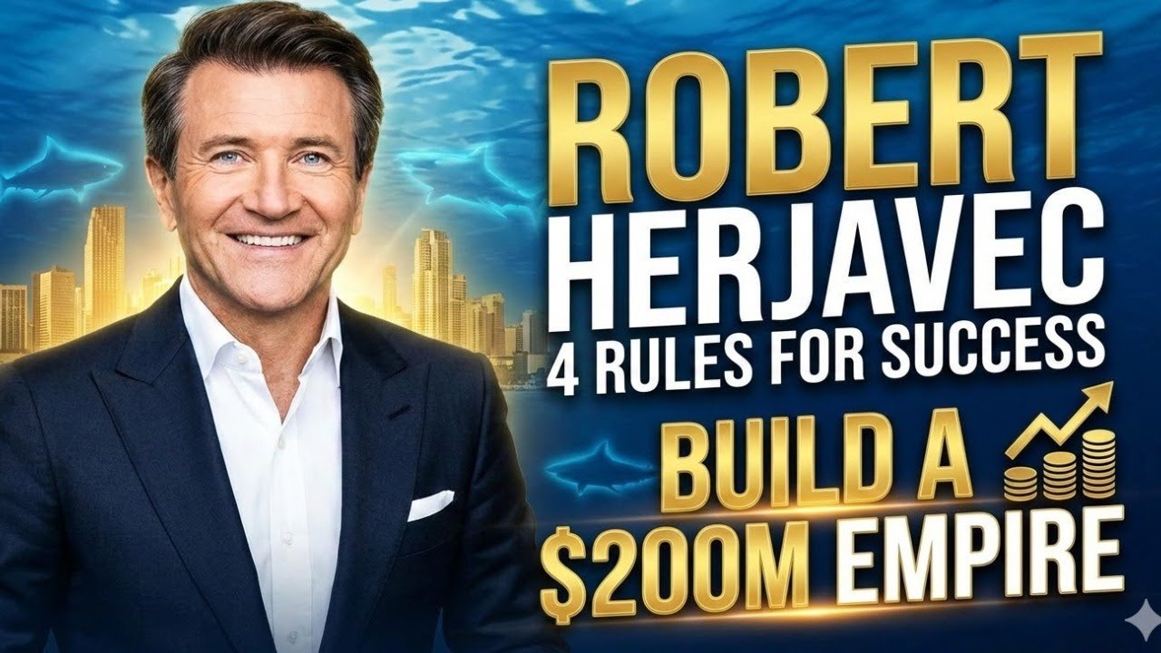 Robert Herjavec Success Rules: 4 Lessons to Build a $200M Empire