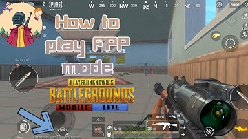⚡How to enable( FPP Mode) in Pubg Mobile Lite New trick things to know you.