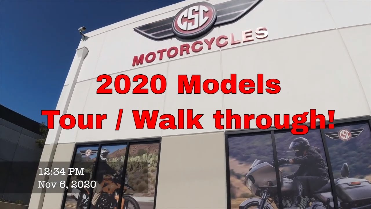Tour CSC Motorcycles - Azusa California - RX3 - RX4 - SG250 - TT250 ...