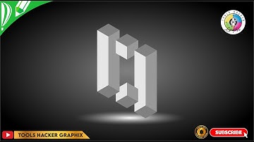3D Illusion Design in Corel Draw | Tools Hacker Graphix
