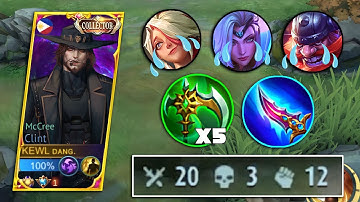 CLINT 100% SUPER SLOW BUILD!!🤫 CLINT NEW BEST BUILD 2022 | SOLO HIGH RANK GAMEPLAY (must watch)🔥