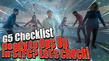 G5/Ops 51+ Checklist | What YOU need to be strong in Star Trek Fleet Command | Rev Health Update