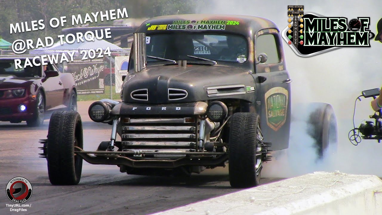 MILES OF MAYHEM 2024 @ RAD TORQUE RACEWAY HIGHLIGHTS - YouTube
