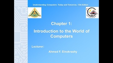01 "Introduction to the World of Computers" P2/3