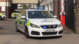 Merseyside Police / Response and Resolution / 3 Car Response and 1 Car coming out with no blues