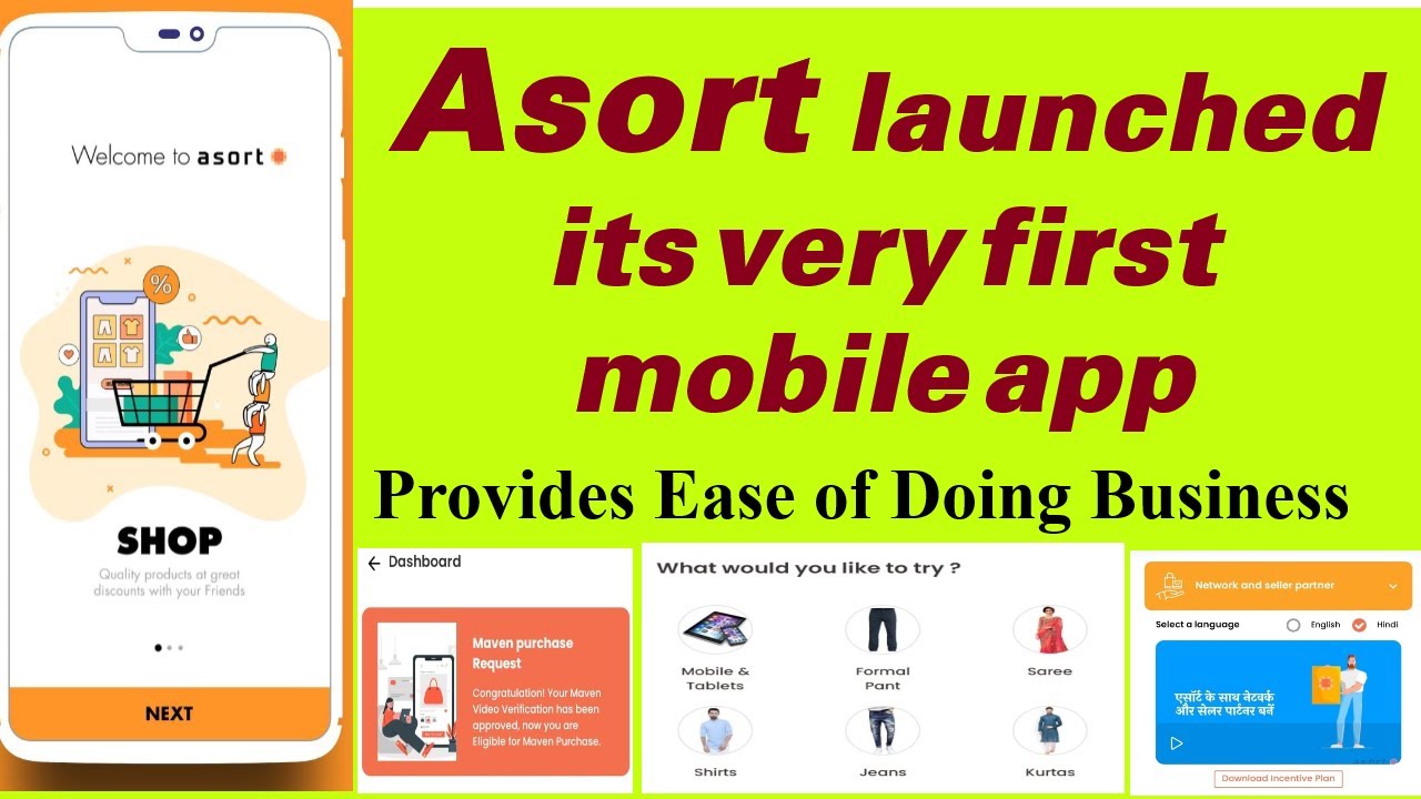 Asort Launches its Mobile App | Dynamic Beneficial Accord Marketing Pvt Ltd | Features Explained