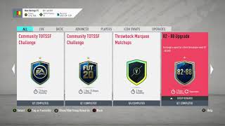 82 - 88 Upgrade Pack SBC + 82+ Double Upgrade Pack SBC FIFA 20