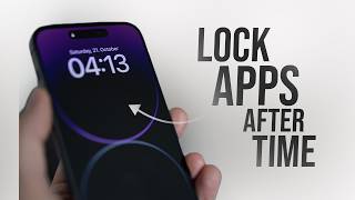 How to Lock Apps on iPhone After a Certain Time (tutorial)