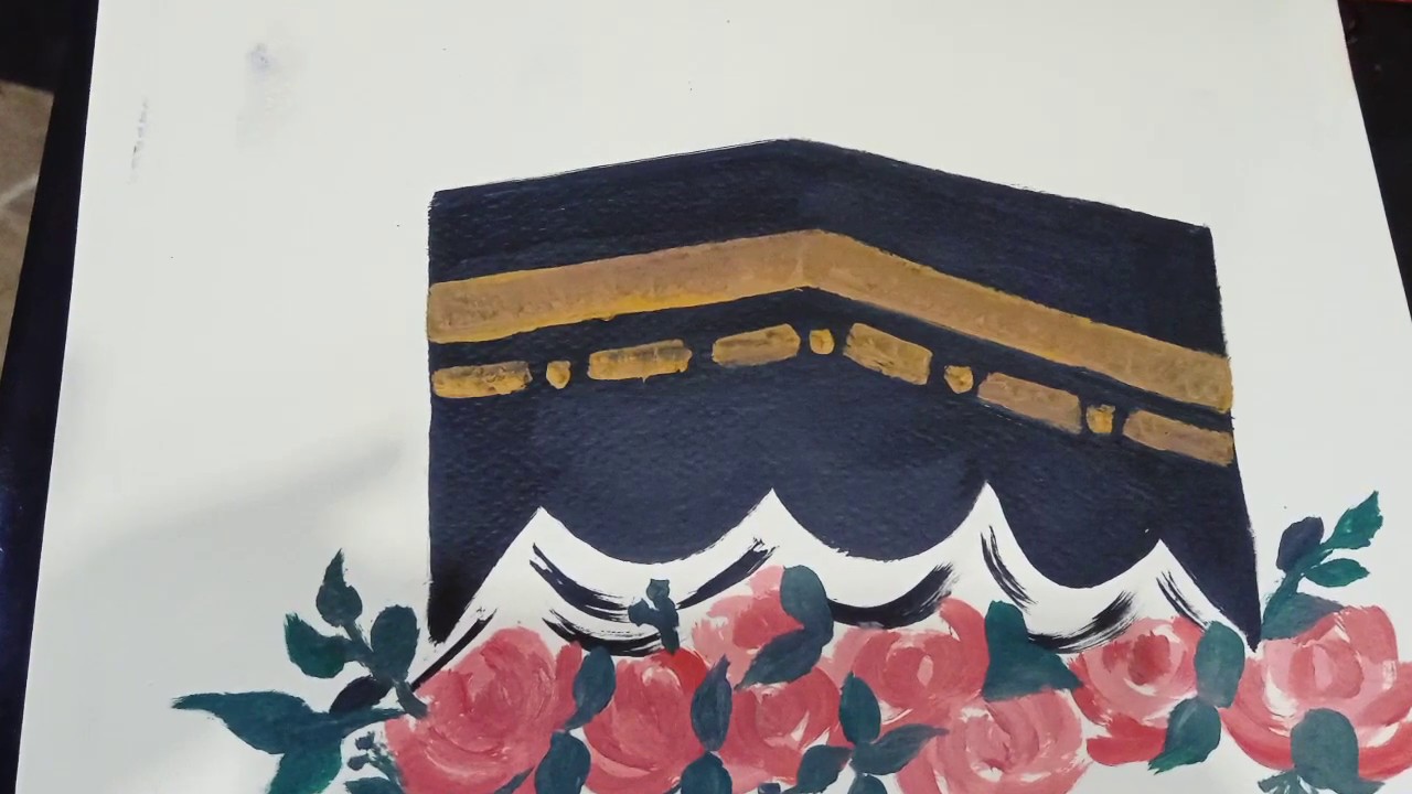 Easy Islamic painting tutorial YouTube
