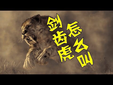 剑齿虎和美洲拟狮它们是猫叫还是咆哮呢？（Smilodon）