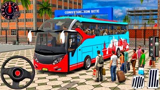 Extreme Coach Bus Simulator Game - Realistic Offroad Driving - Android Gameplay screenshot 5