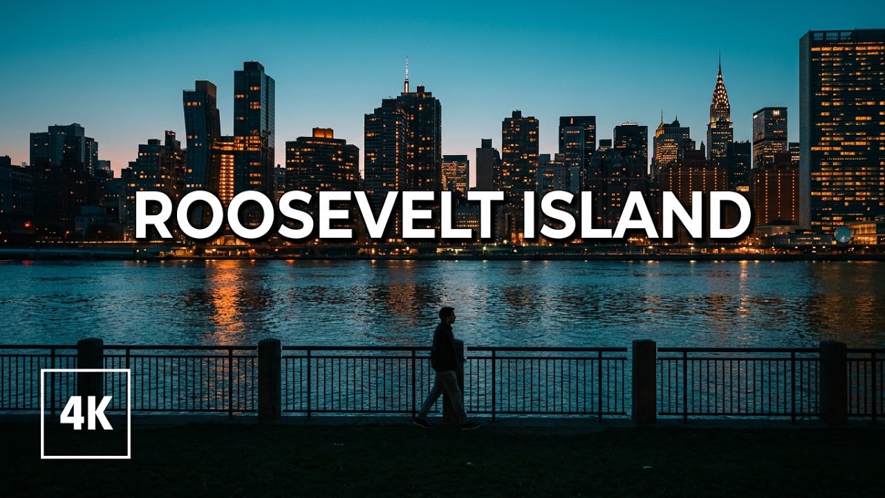 New York, Amerika Serikat | Jelajah Kota Malam 4K | 14 Apr 2023