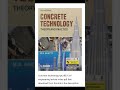 Concrete technology/gtu/BE/Civil enginnering book pdf