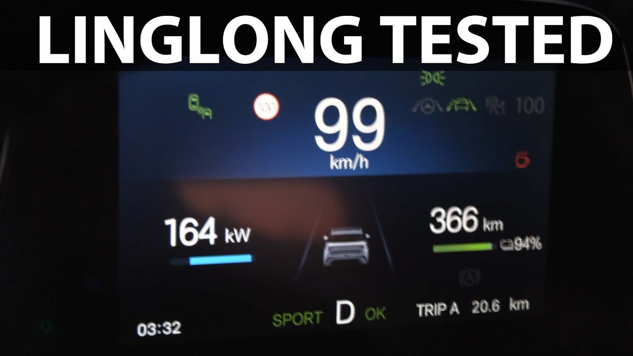 BYD Dolphin acceleration, braking and noise test - YouTube