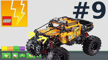 Lego Powered Up Tutorial #09: configuring a touchscreen control (lights for 42099) [English|HD]