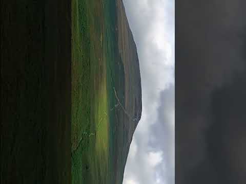 Hiking up Sugar Loaf Mountain in Brecon Beacons National Park, Wales, Great Britain #shorts #hiking
