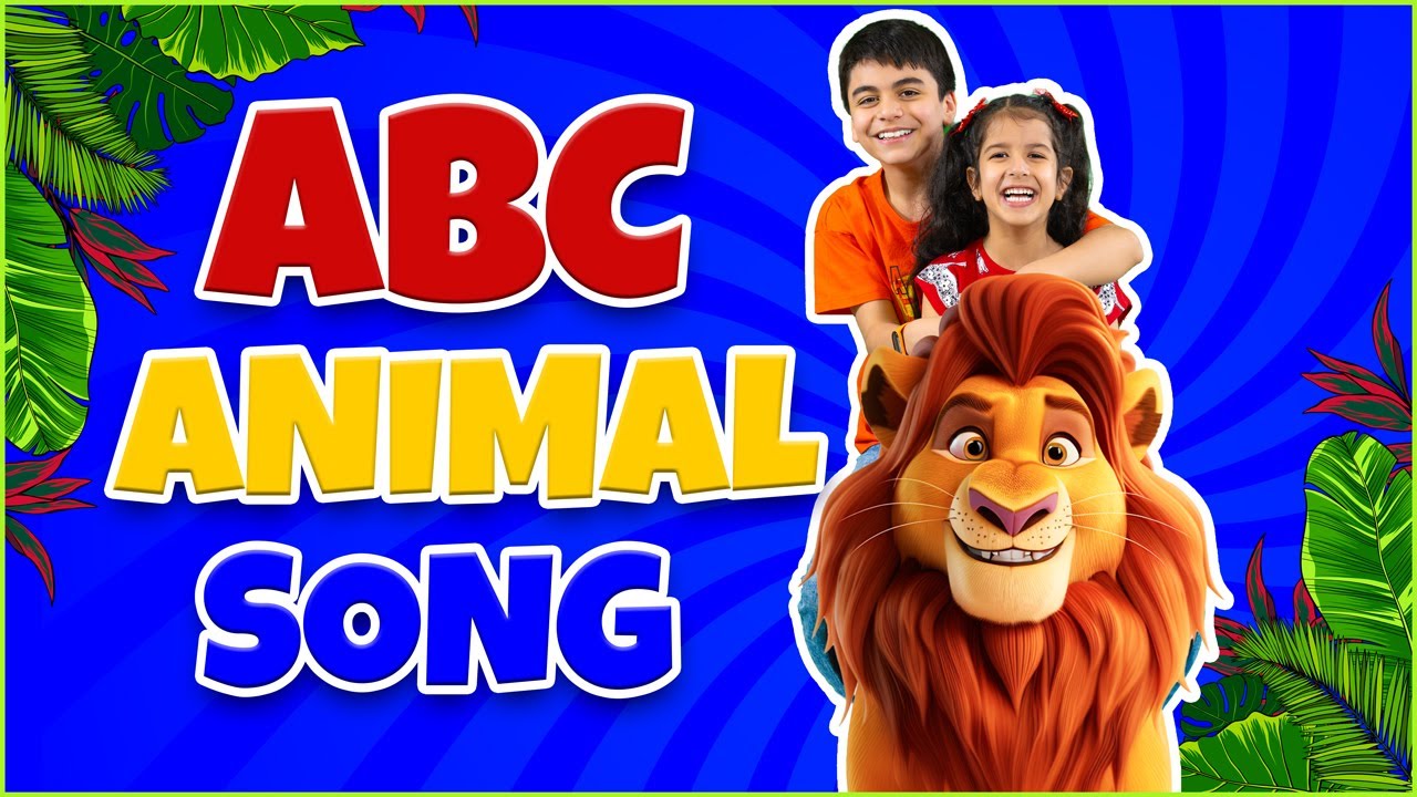 ABC Animal Song | Fun Phonics Nursery Rhyme for Kids' Vocabulary - YouTube