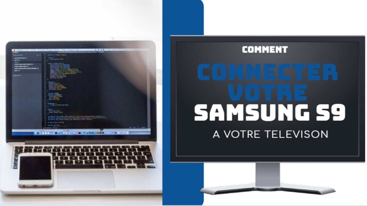Comment connecter un Samsung S9 à une TV - YouTube