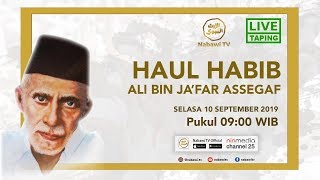 SIARAN TUNDA Haul Habib Ali bin Ja'far Assegaf - Rabithah Alawiyah