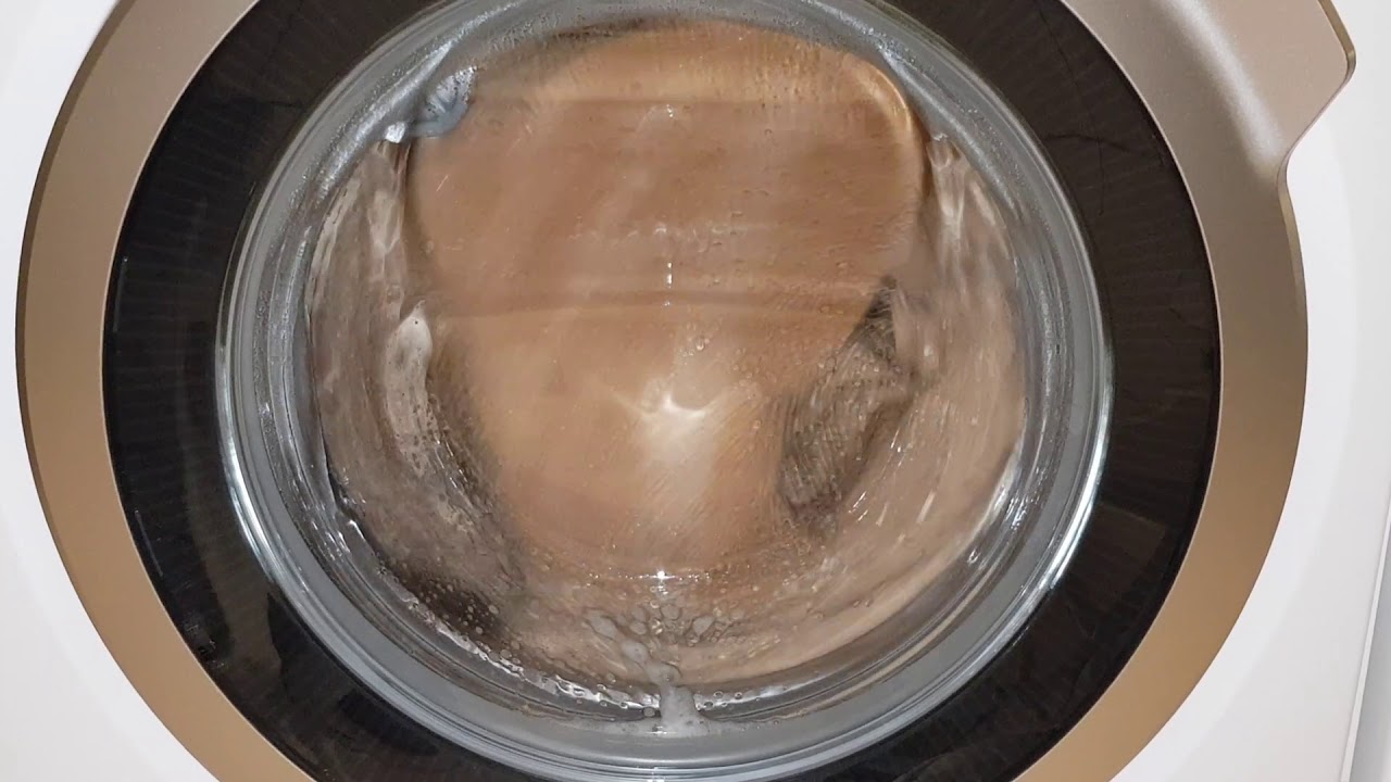 Main wash cotton washing action! YouTube