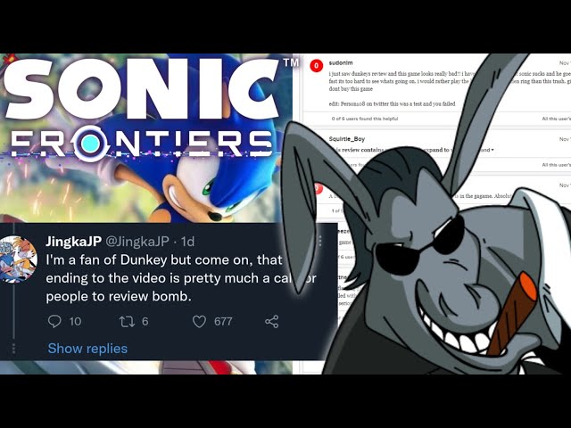 Sonic Frontiers is being review bombed by furious fans