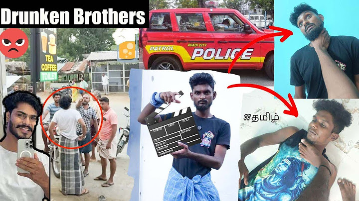 Btf 😡|🍺Drunken தாய்🤯லி | Police | kamal | Settapanrom | Tamil | TTF