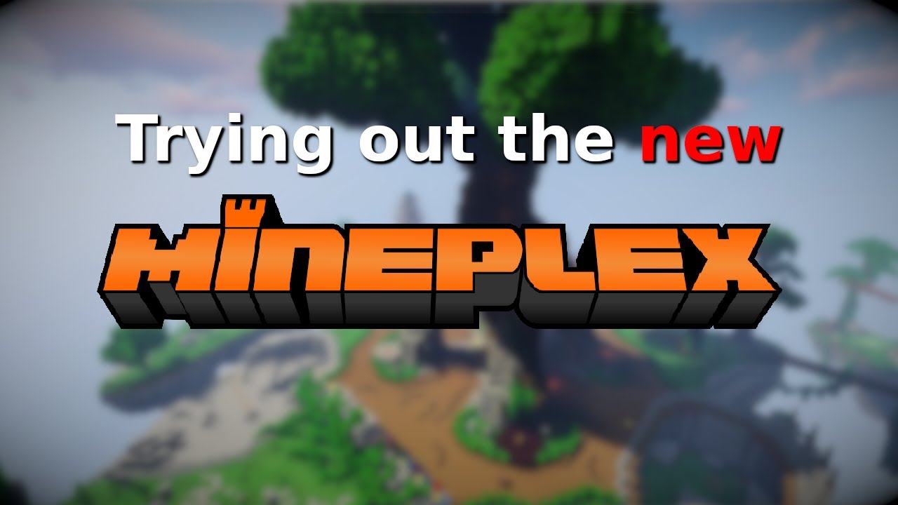 Trying out the new Mineplex (+ beta access giveaways) - YouTube
