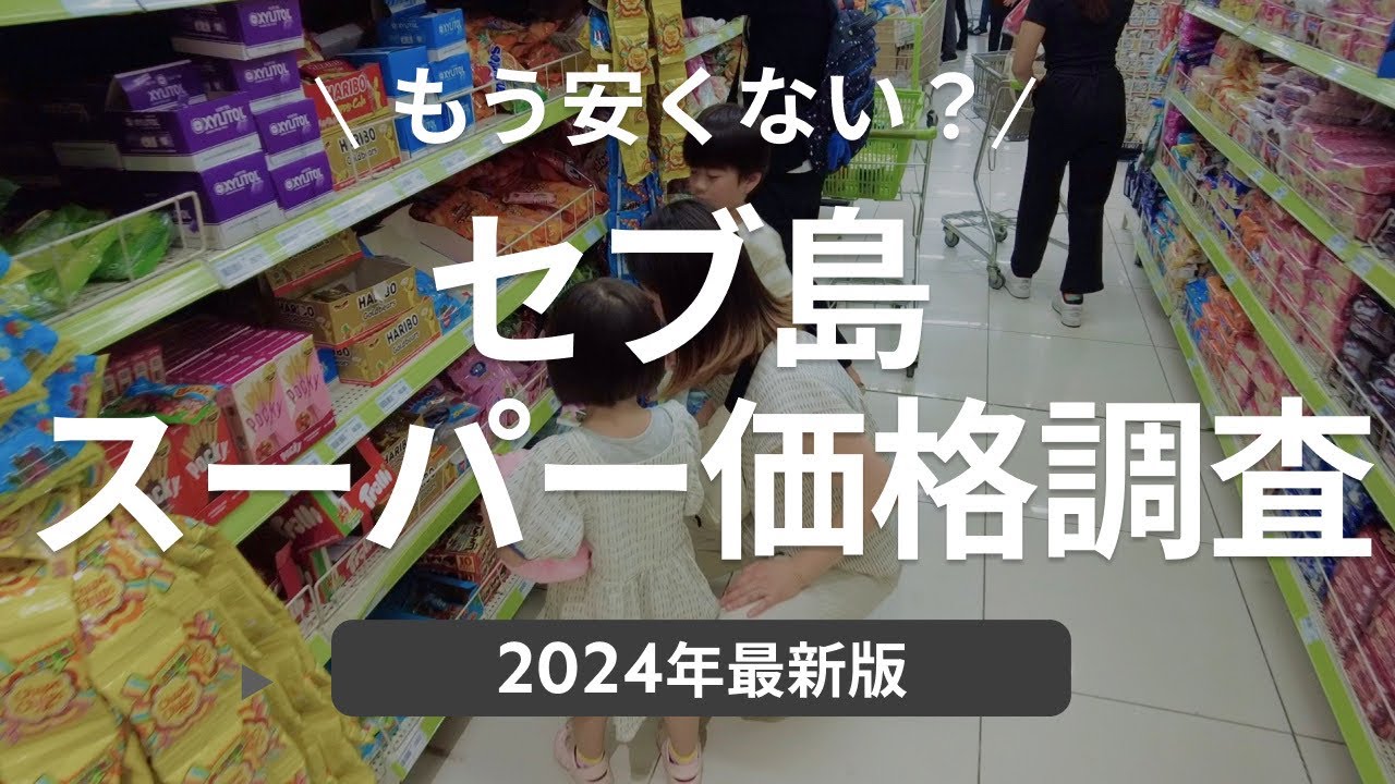 【フィリピン物価】スーパーのリアルな価格は？想像以上に高かった…！@ITパーク。