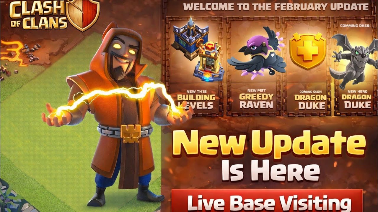 Coc New Update Is Here || Live Base Visiting (Clasher Alim)