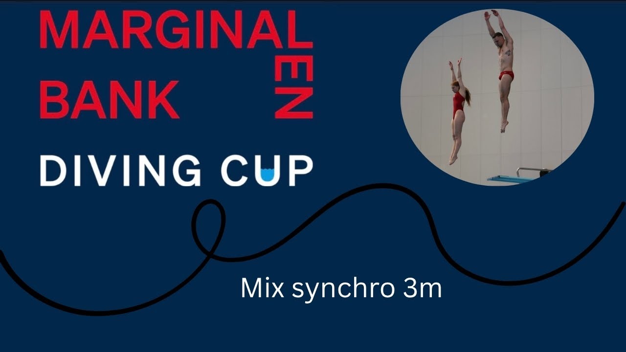 Live: Marginalen Bank Diving Cup 2025 - Mix Synchro 3m
