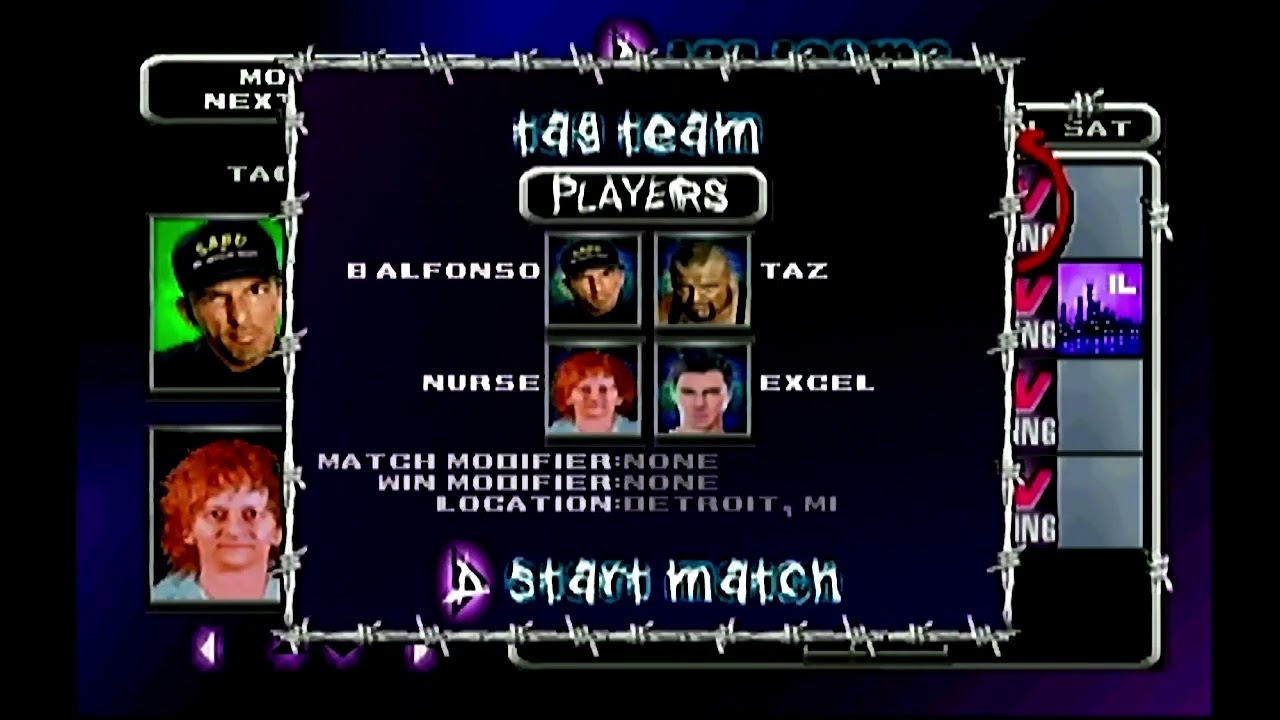 ECW Hardcore Revolution: Tag Team Career with Bill Alfonzo and Taz