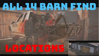 Forza Horizon 5 : ALL BARN FINDS   LOCATIONS