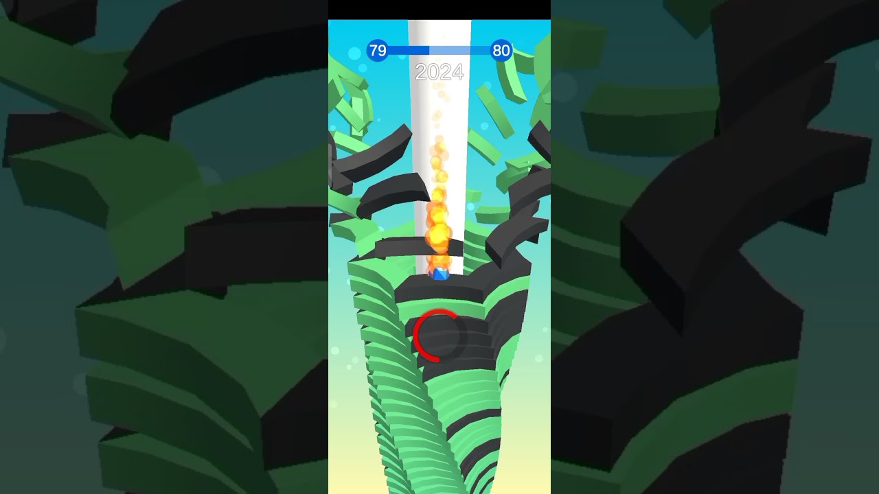 stack ball //Azur games//stack ball game // level 79 