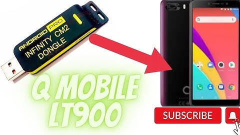 Q mobile lt 900 Frp unlock by cm2 dongle