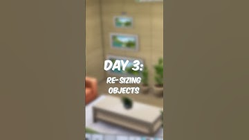 Sims 4 Building Bootcamp | DAY 3 | #ts4 #thesims4 #sims4tips #sims4guide #buildhacks #sims4builds