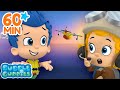 Learn About Trucks, Trains, Planes & More! 🚚 60 Minutes | Bubble Guppies