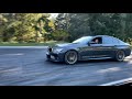 ROLLRACE 635 HP BMW M5 CS vs Cadillac CTS-V (stock?) dual races in 4k 60p SeptemberEvent GTBOARD.com