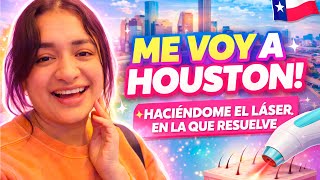 ME FUI HASTA HOUSTON PARA DEPILARME LA QUE RESUELVE 🤣 VLOG JENNY CLAROS