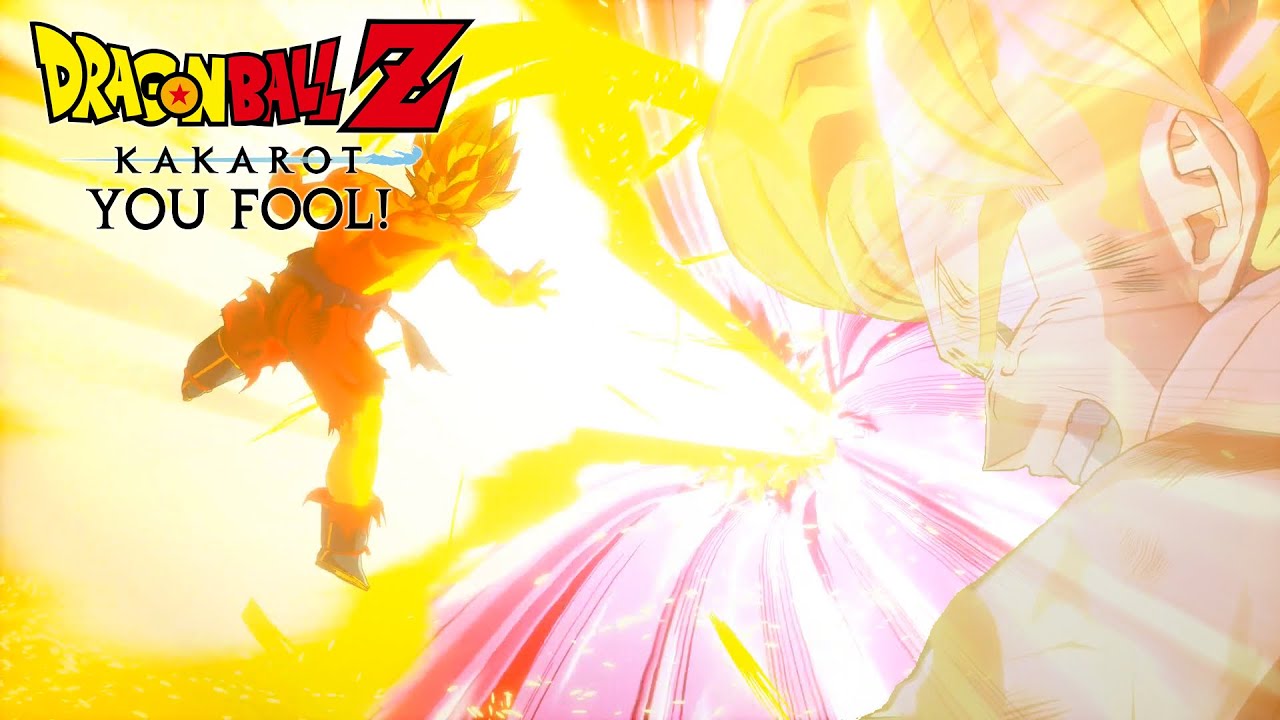 Dragon Ball Z: Kakarot Improved Cutscene - You FOOL!