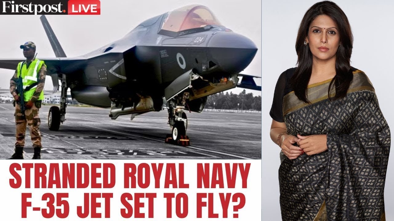 LIVE: Kerala's New Tourist Attraction Britain's F 35 Fighter Jet to Be Dismantled |F 35 Jet Stranded