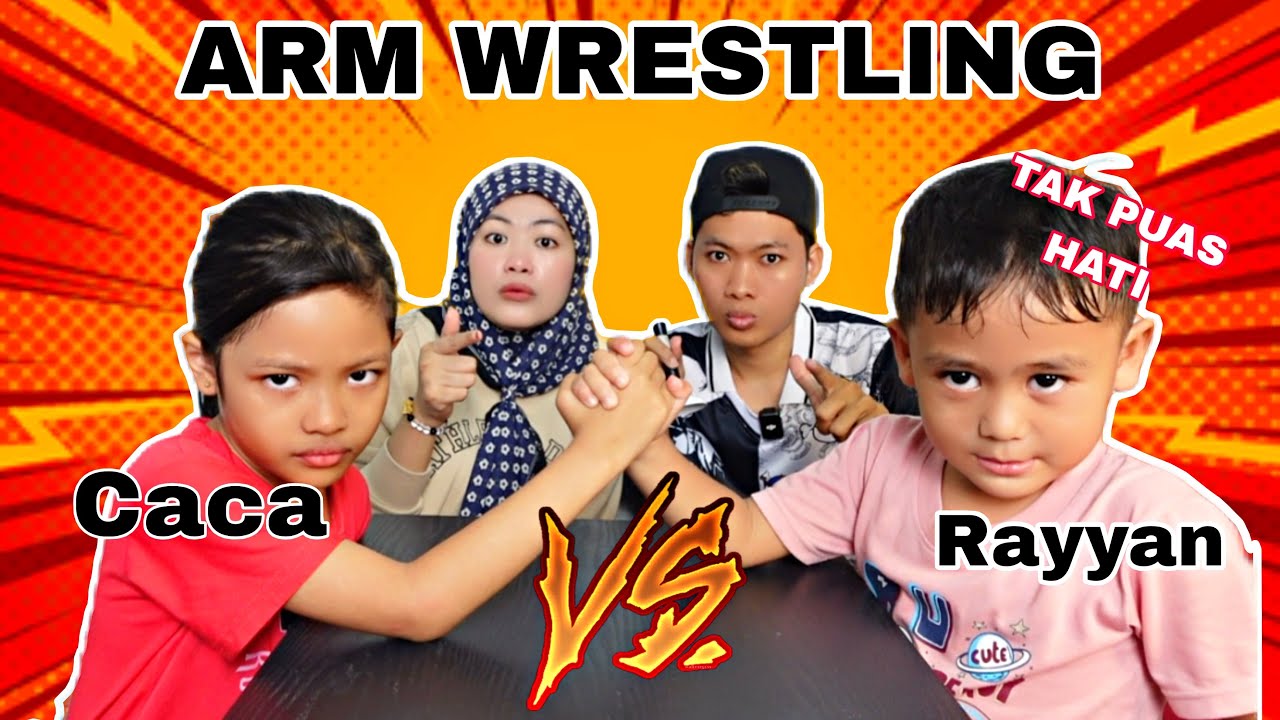 LAWAN TANGAN ❗️RAYYAN TAK PUAS HATI DENGAN CACA 😱‼️