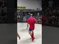 Combat sambo striking exchange