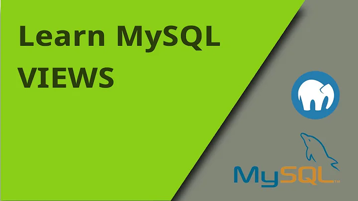 Learning MySQL - CREATE VIEW